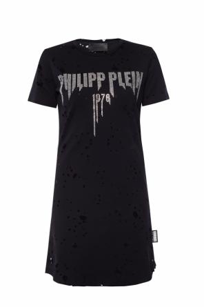 Long t-shirt with rips, zdjęcie 1 Long t-shirt with rips od Philipp Plein